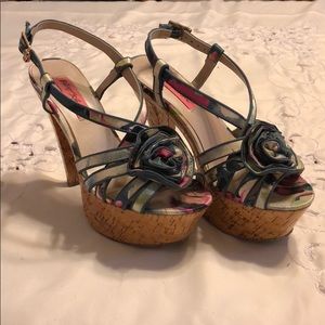 Betsey Johnson platform heels